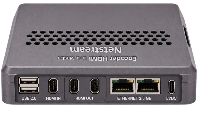 Encoder HDMI Link Master - traseira